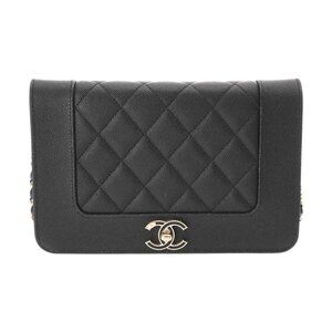 CHANEL Mademoiselle Chain wallet Black/Noir A80972 shoulder bag 800000138567000